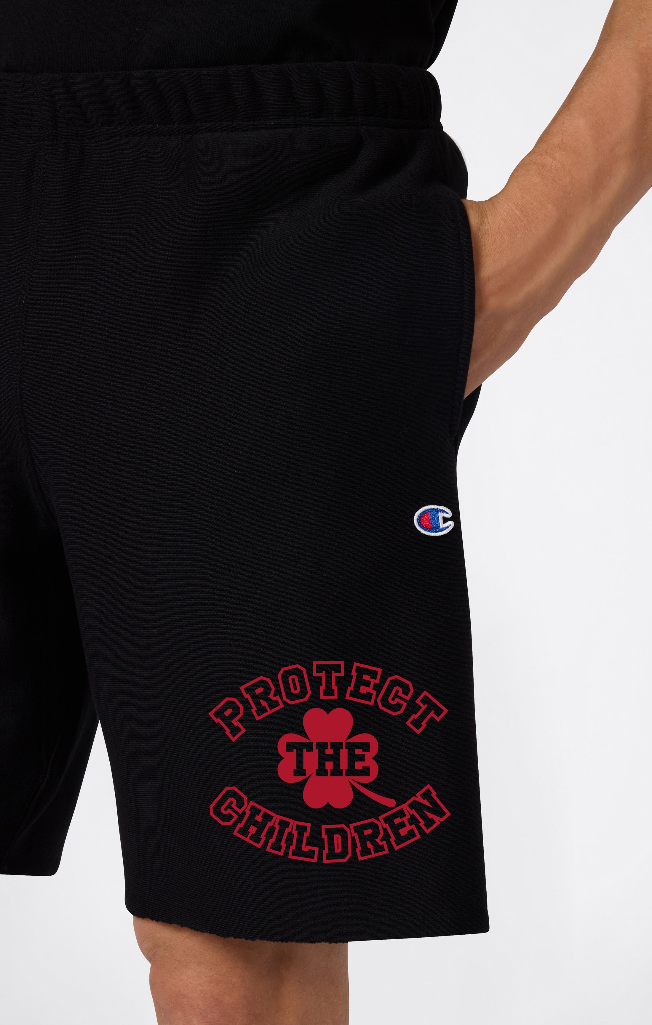 Champion x Protect The Children Reverse Weave Fleece Shorts