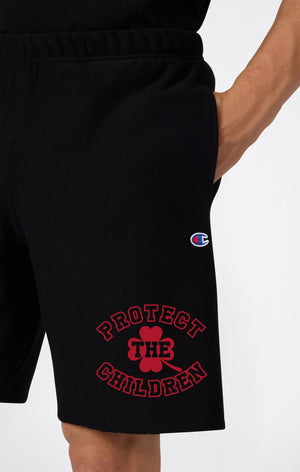 Champion x Protect The Children Reverse Weave Fleece Shorts