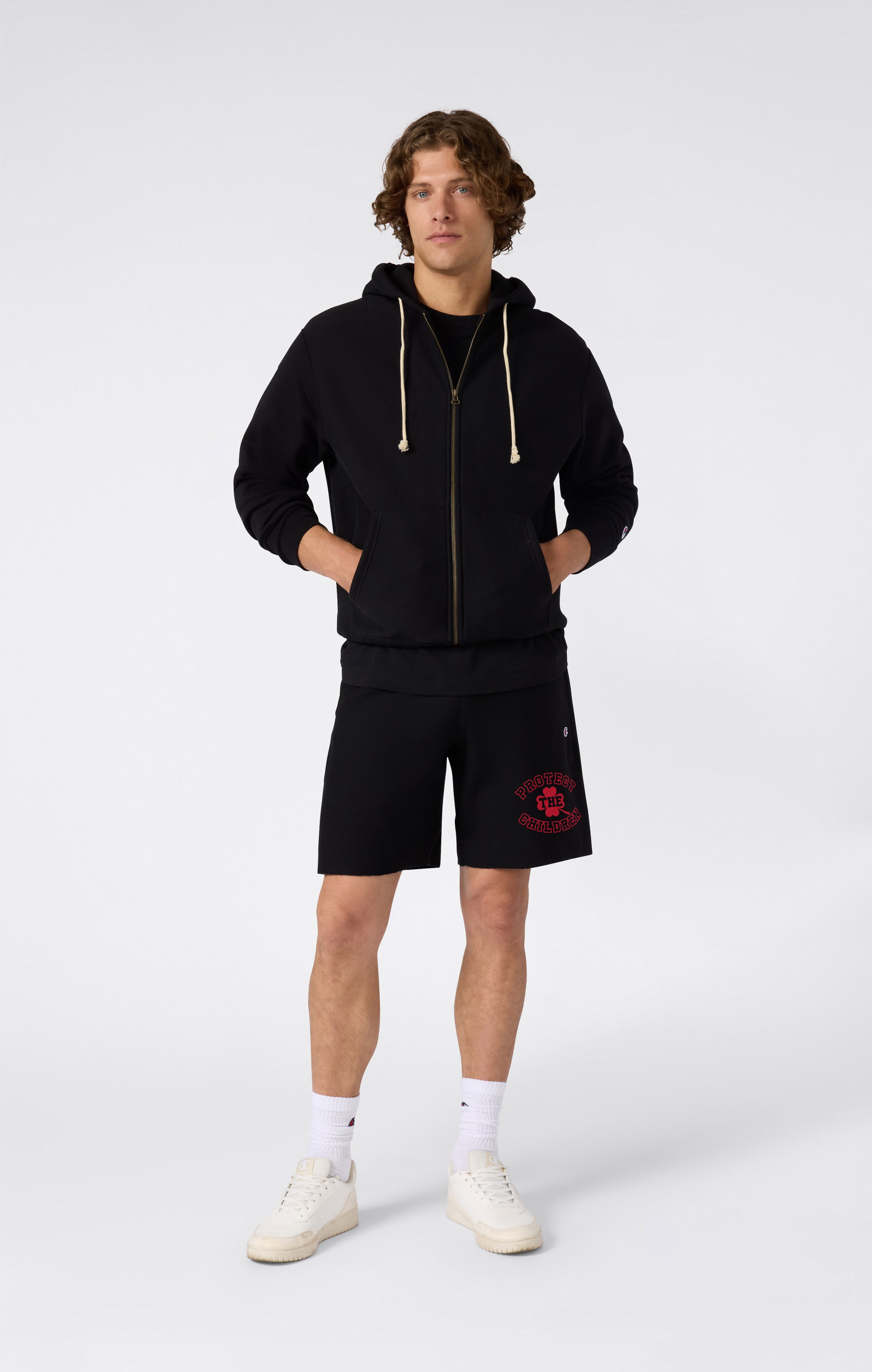 Champion x Protect The Children Reverse Weave Fleece Shorts