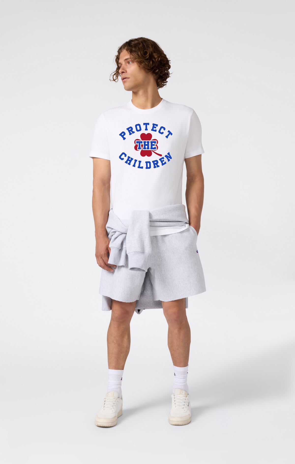 Champion x Protect The Children T-Shirt Reverse Weave