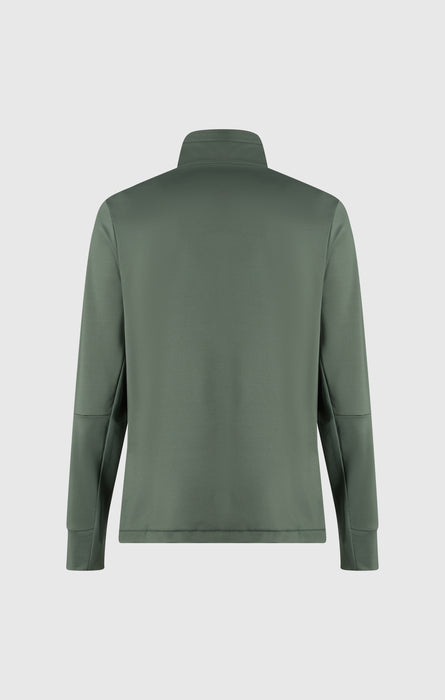 Felpa con Zip Intera Stretch Poly Slim Fit Uomo