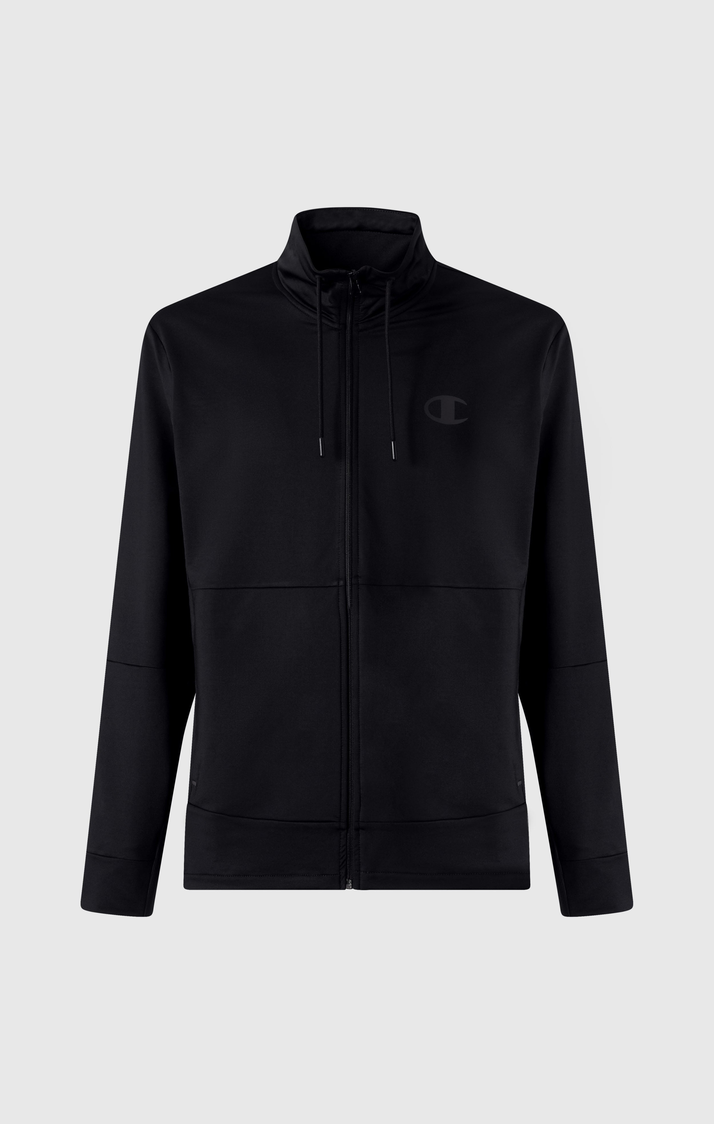 Sudadera con Capucha de Poliéster Elástico Hombre Slim Fit con Cremallera Completa