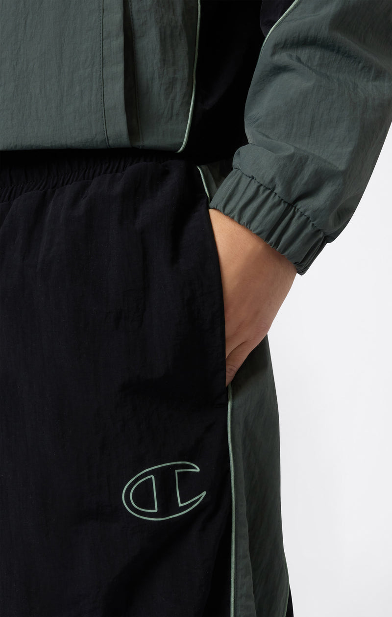 Herren Loose Fit Woven-Nylonhose