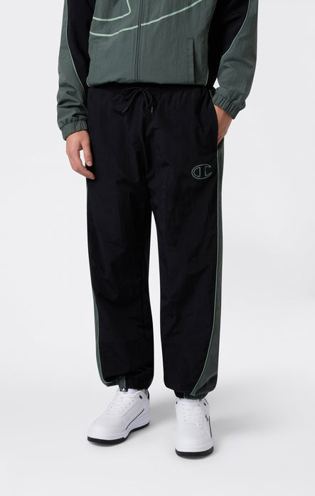 Pantalon Loose Fit en Nylon Tissé Homme