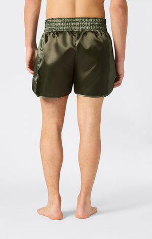Short Satiné Homme Combat
