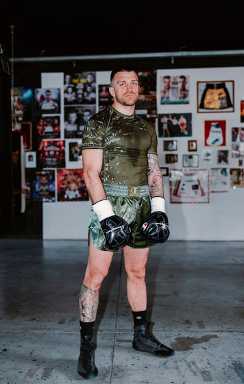 Pantalón Corto Satén Hombre Combat