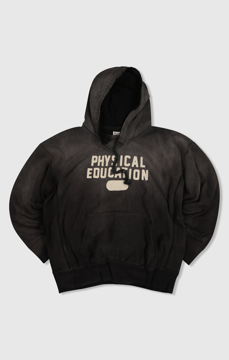 Felpa con Cappuccio Reverse Weave Time Capsule da Uomo