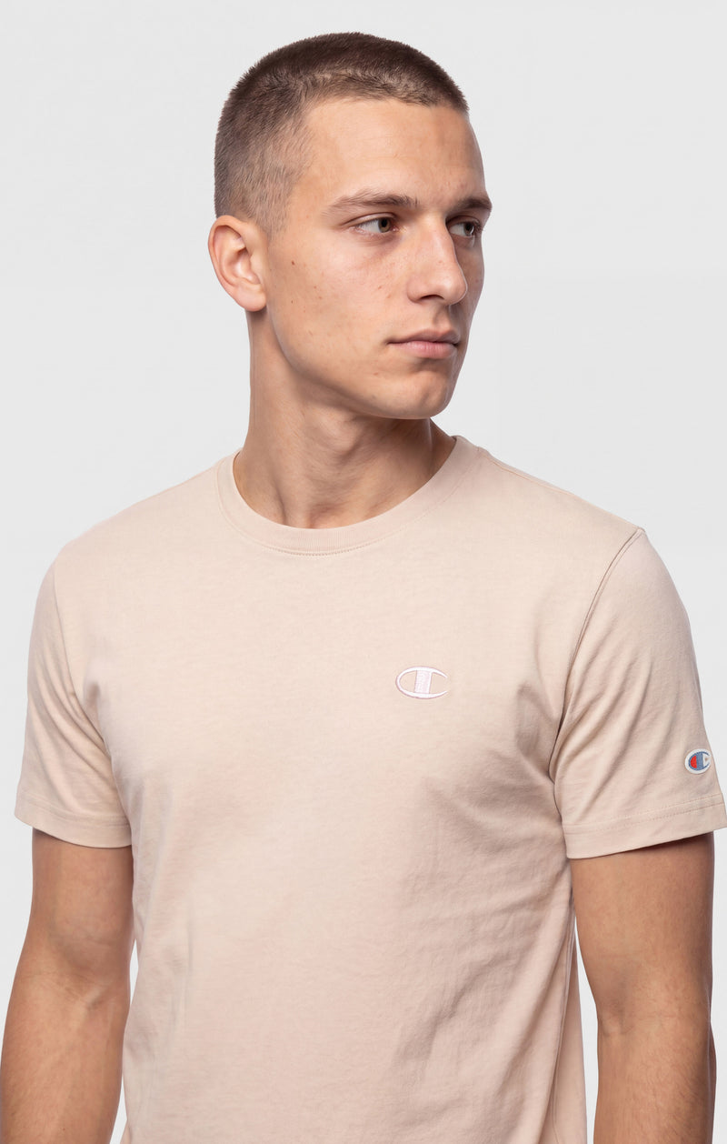 T-shirt Col Rond en Coton pour Homme