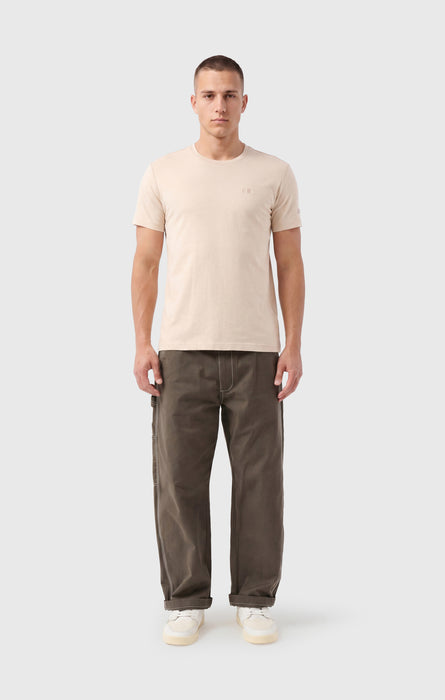 T-shirt Col Rond en Coton pour Homme