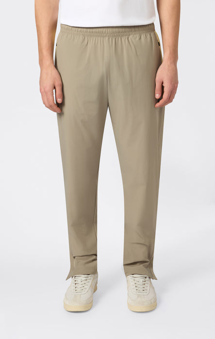 Pantalon Homme à Ourlet Droit en Tissu Stretch