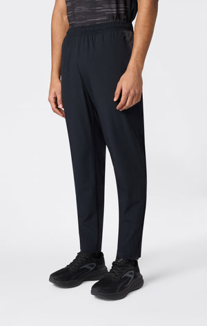 Pantalon Homme à Ourlet Droit en Tissu Stretch