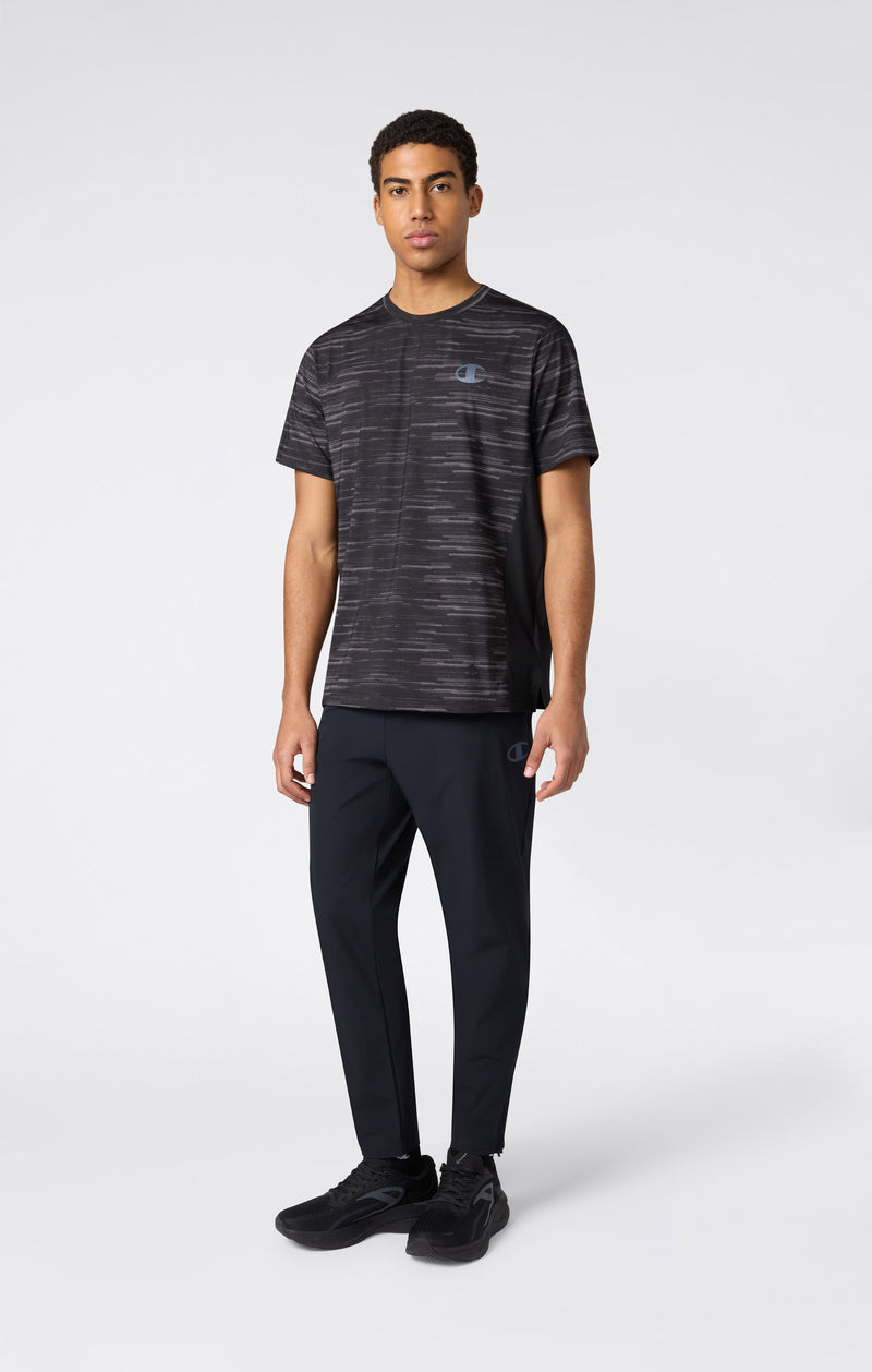 Pantalon Homme à Ourlet Droit en Tissu Stretch