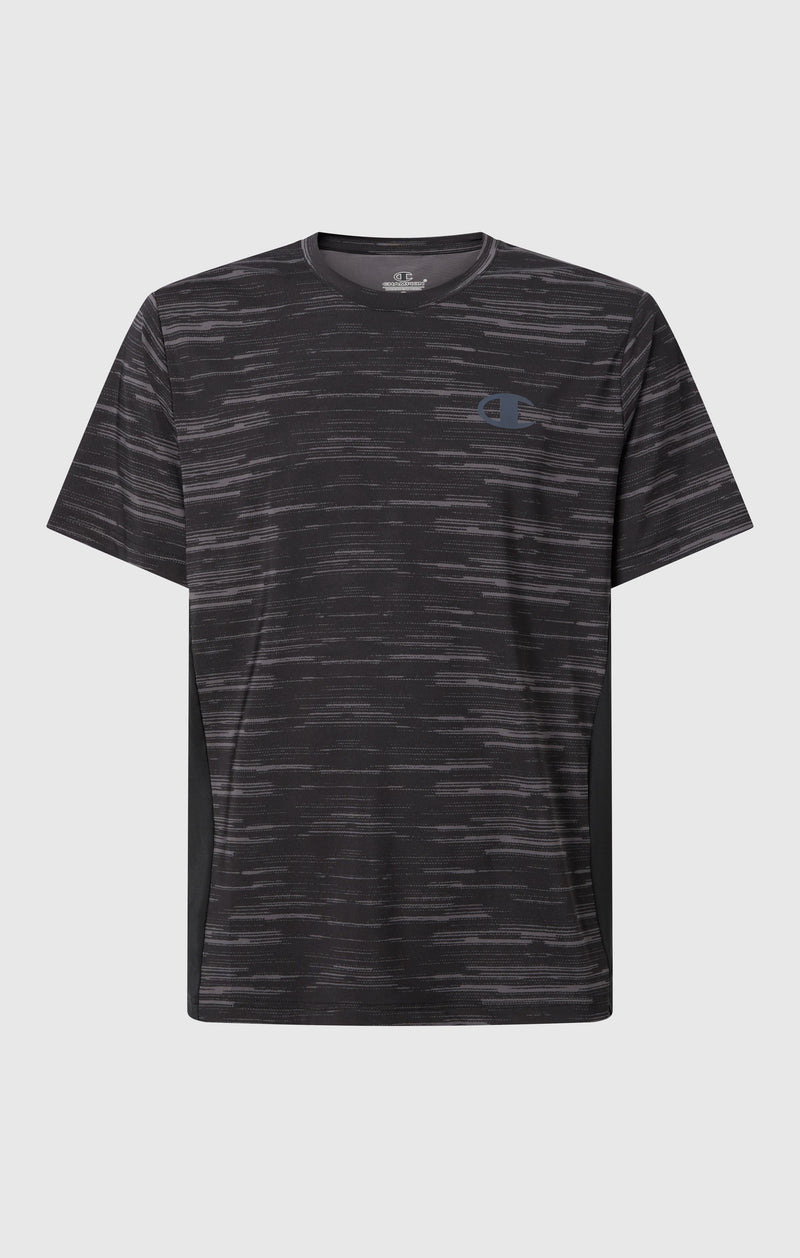 Quick-Dry Trainings-T-Shirt mit Allover-Print für Herren
