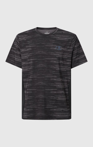 Quick-Dry Trainings-T-Shirt mit Allover-Print für Herren