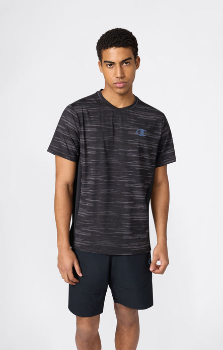 Training Quick-Dry Allover Print T-Shirt for Men