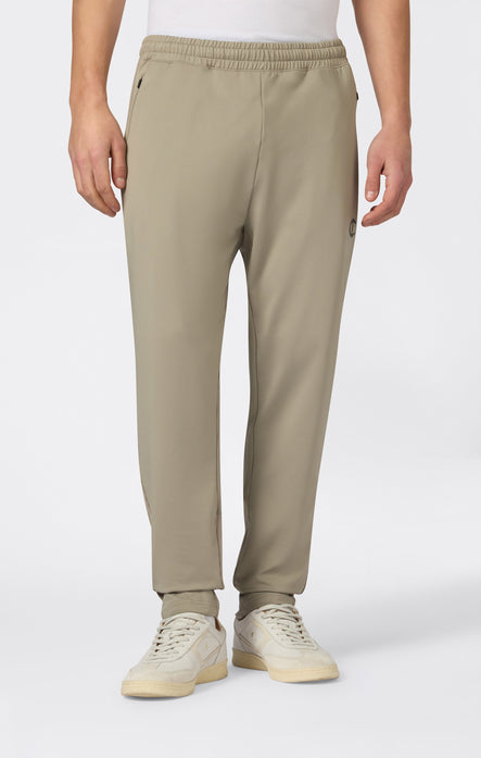 Pantalon Homme à Ourlet Droit en Tissu Interlock