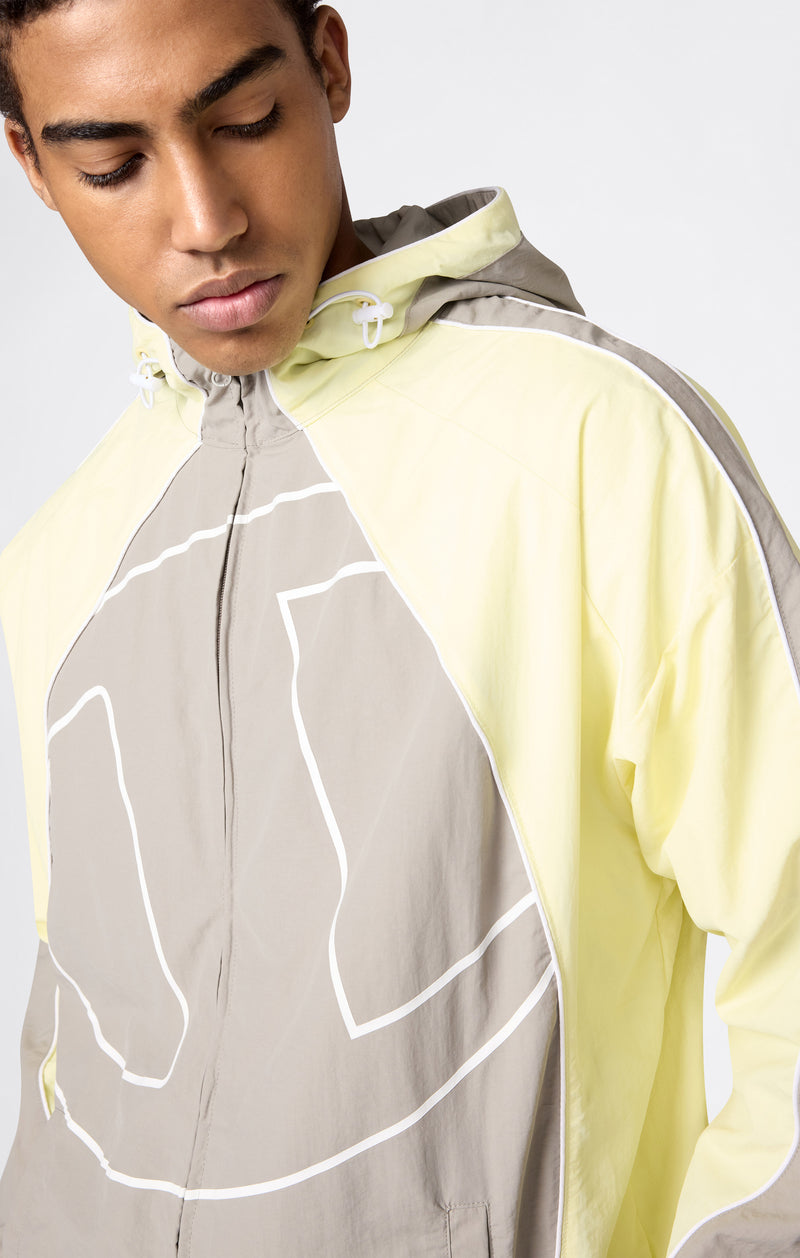 Leichte Kapuzenjacke mit Reißverschluss für Herren