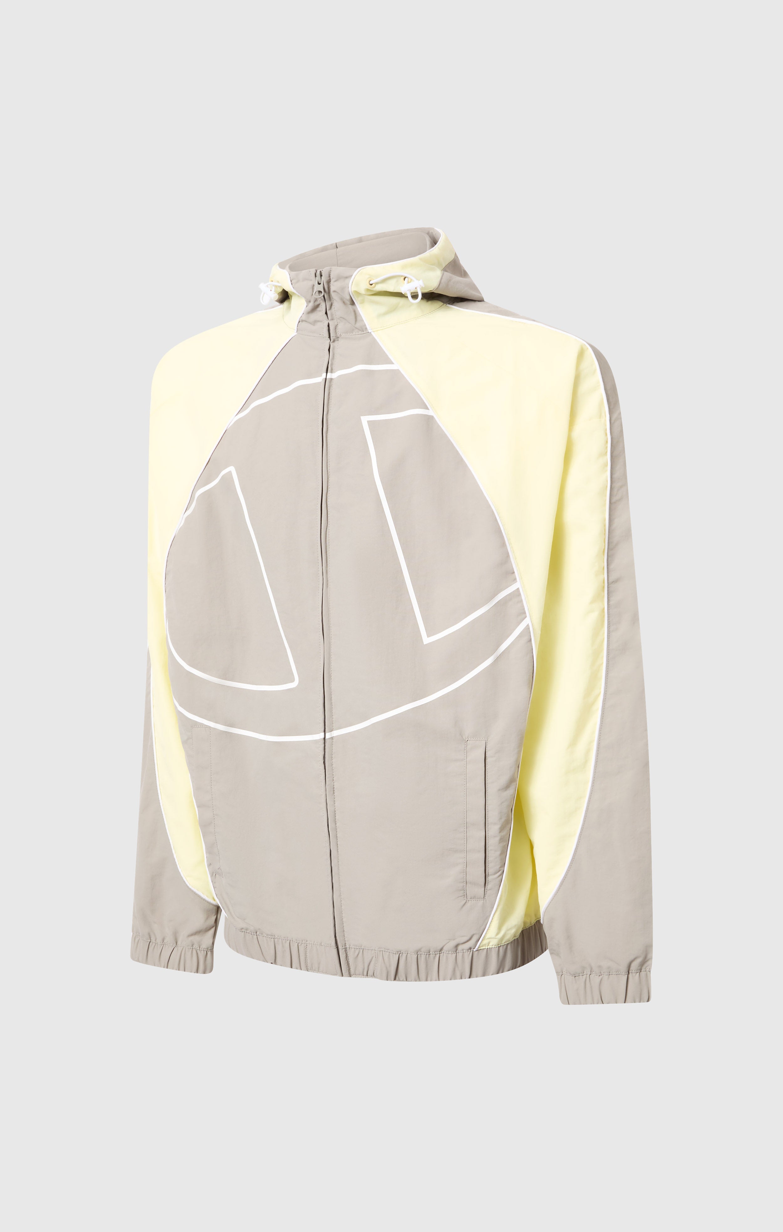 Leichte Kapuzenjacke mit Reißverschluss für Herren