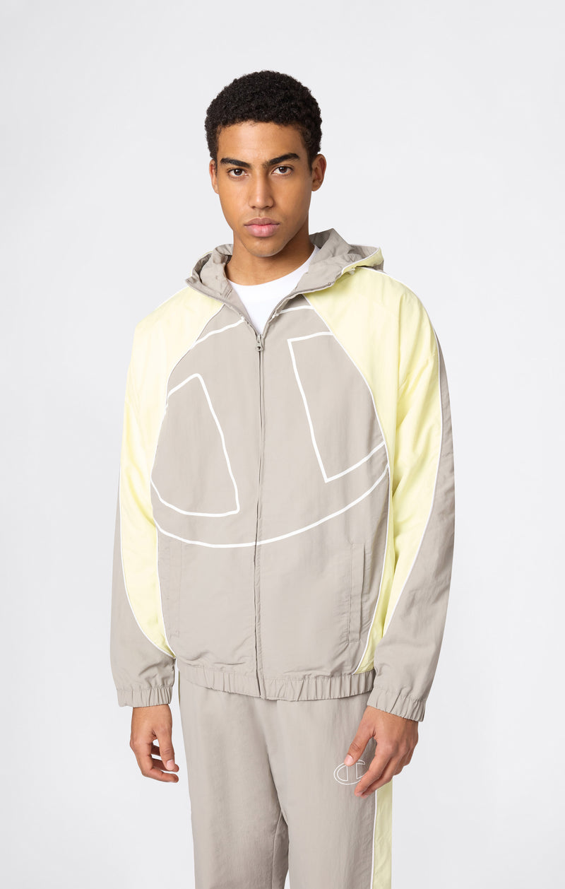 Leichte Kapuzenjacke mit Reißverschluss für Herren