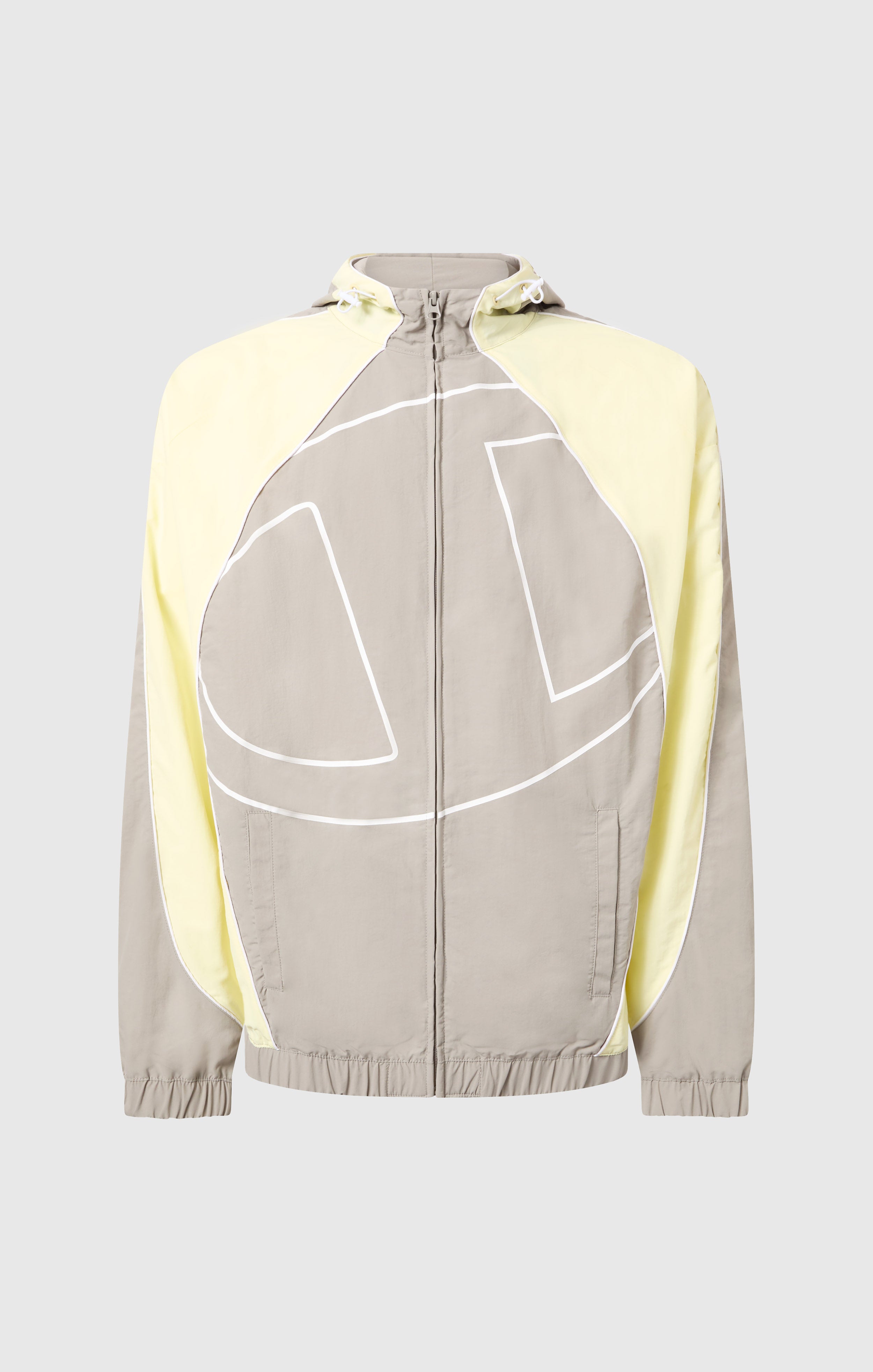 Leichte Kapuzenjacke mit Reißverschluss für Herren