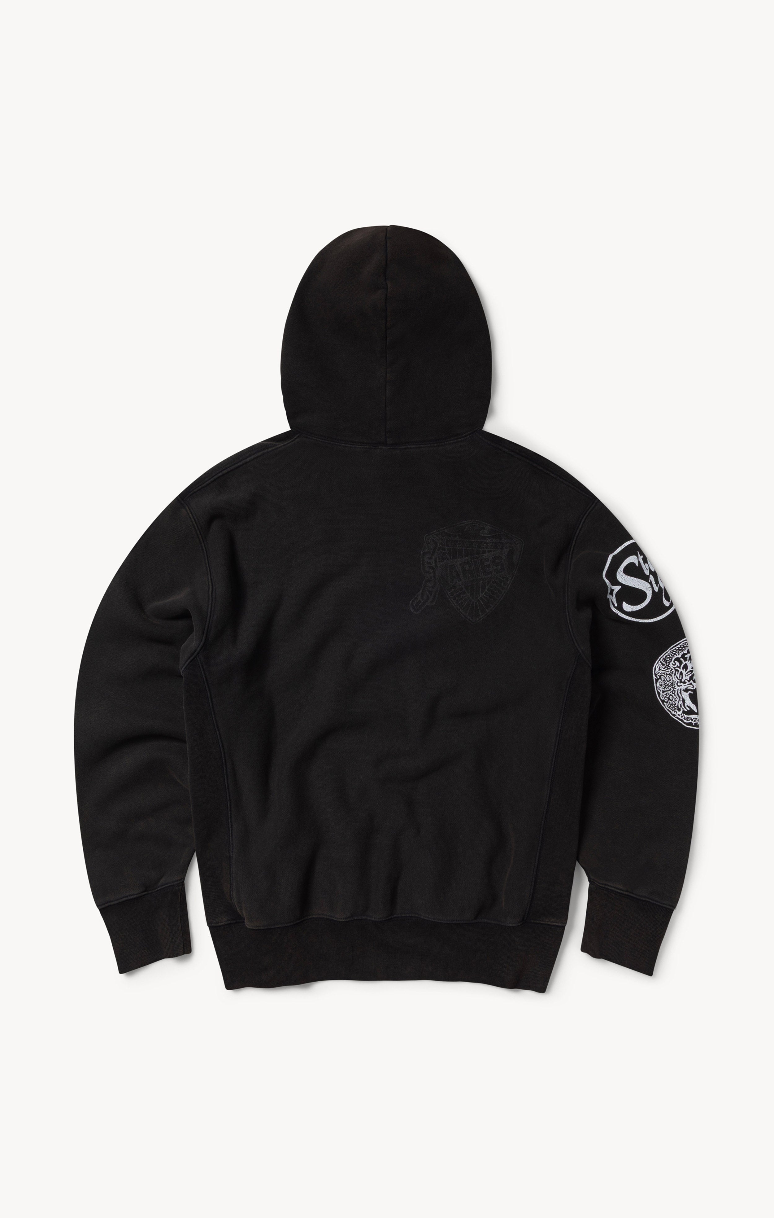 Sweat à capuche à graphique Aries x Champion unisexe