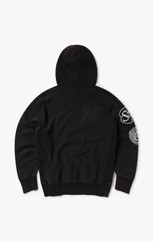 Sweat à capuche à graphique Aries x Champion unisexe