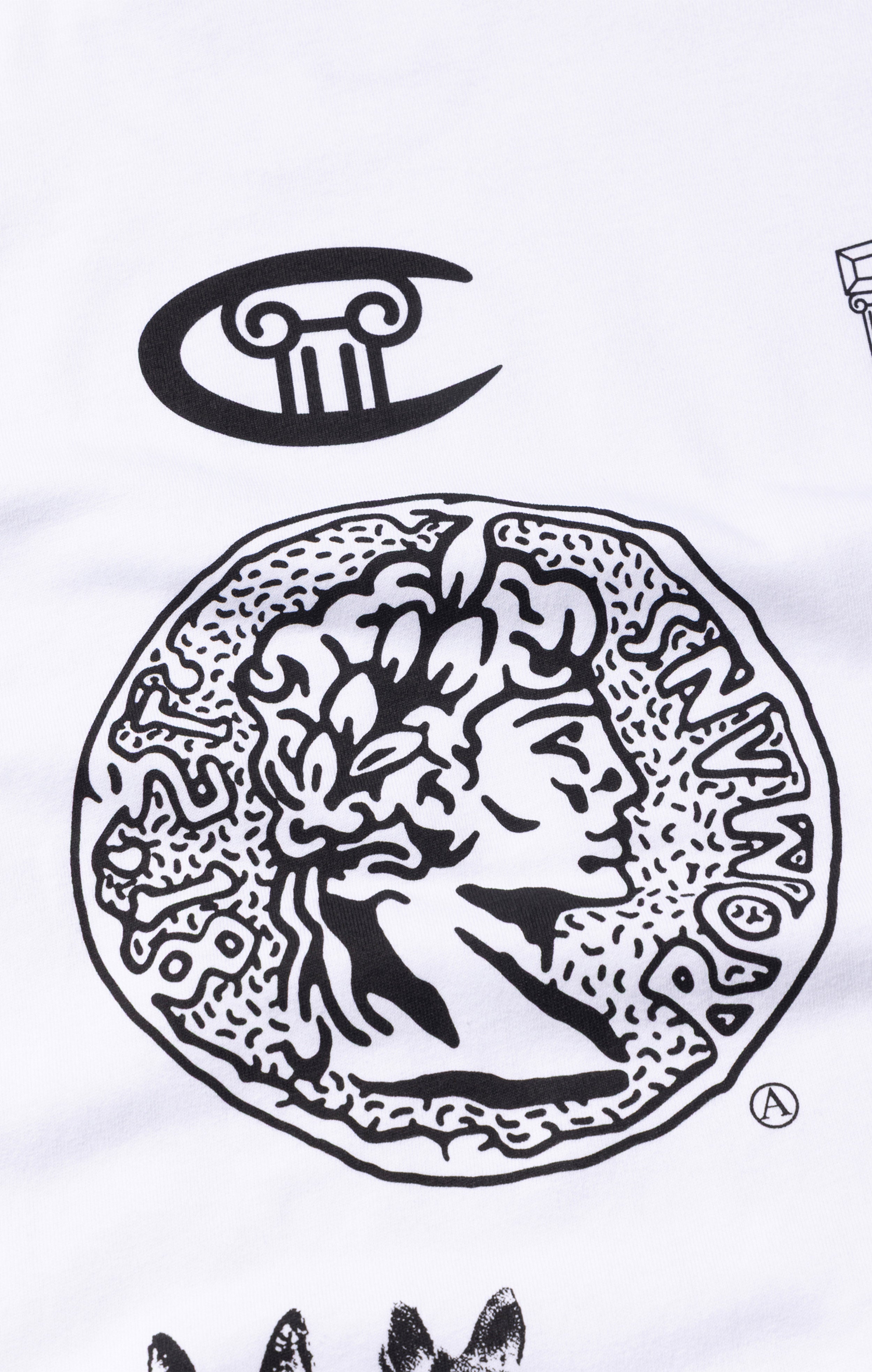 T-shirt manches longues à graphique Aries x Champion unisexe