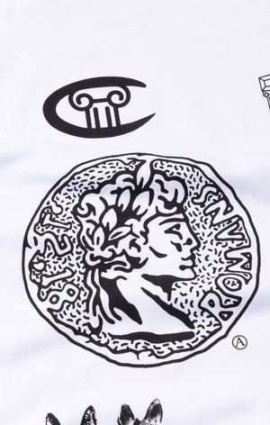 T-shirt manches longues à graphique Aries x Champion unisexe