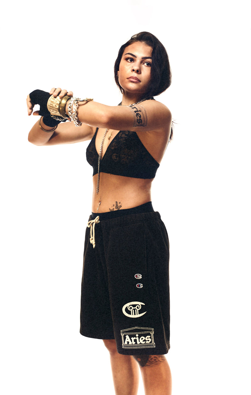 Shorts Aries x Champion unisex