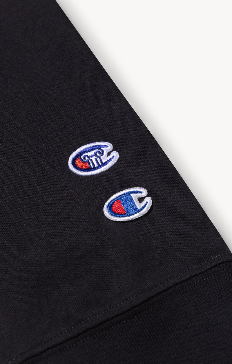 T-shirt manches longues avec logo Aries x Champion unisexe