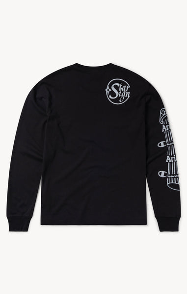 Unisex Graphic Long Sleeve T-Shirt Aries x Champion
