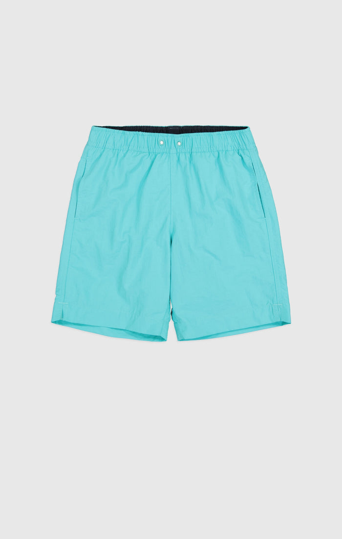 Short de plage en nylon froissé - Garçons