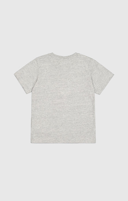 Camiseta de algodón con logotipo grande para niño