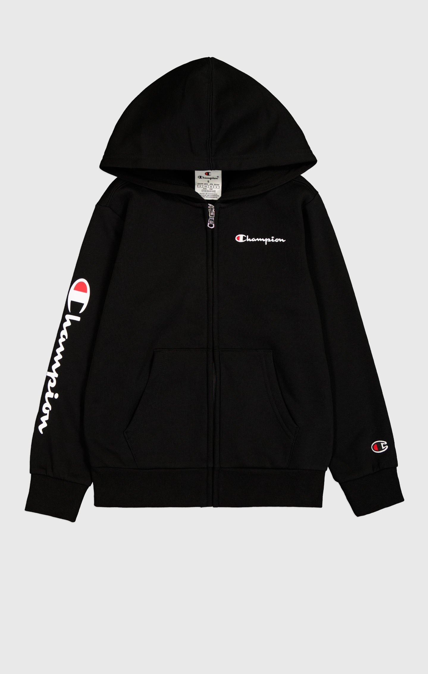 Pullover Hoodie Champion Hoodie Black Shop Boys Fleece Full