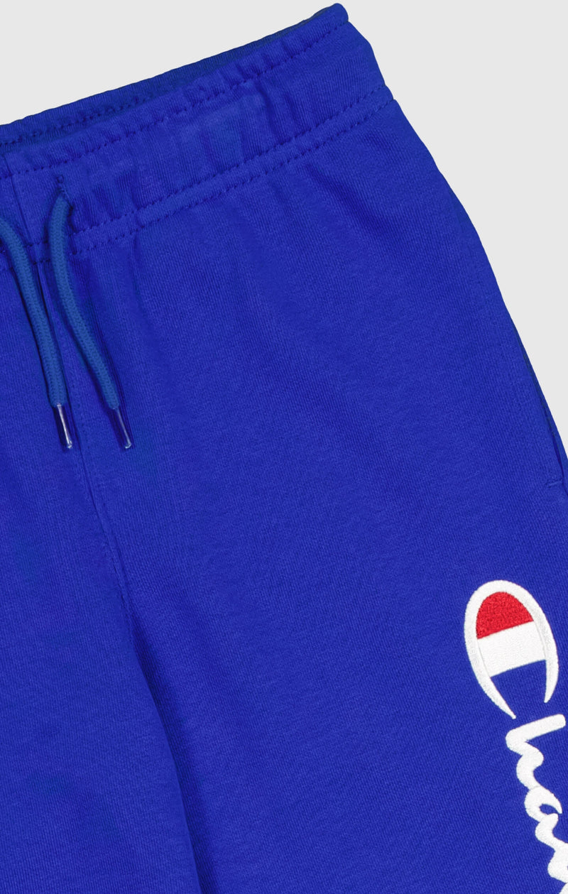 Boys' Ultra-Lightweight Ribbed Jogger Pants with Drawstring Ankles