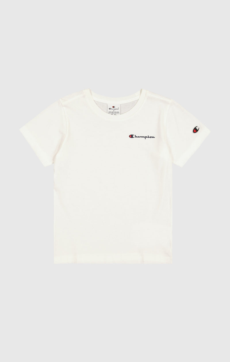 Leichtes T-Shirt mit kurzen Ärmeln für Jungen mit kleinem Logo