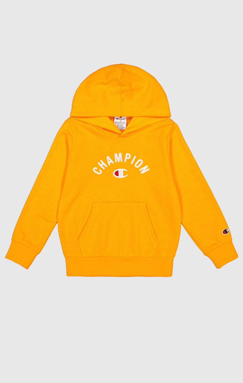 Logo Champion Pullover Orange Boys' Ultra-Lightweight Icons Hoodie