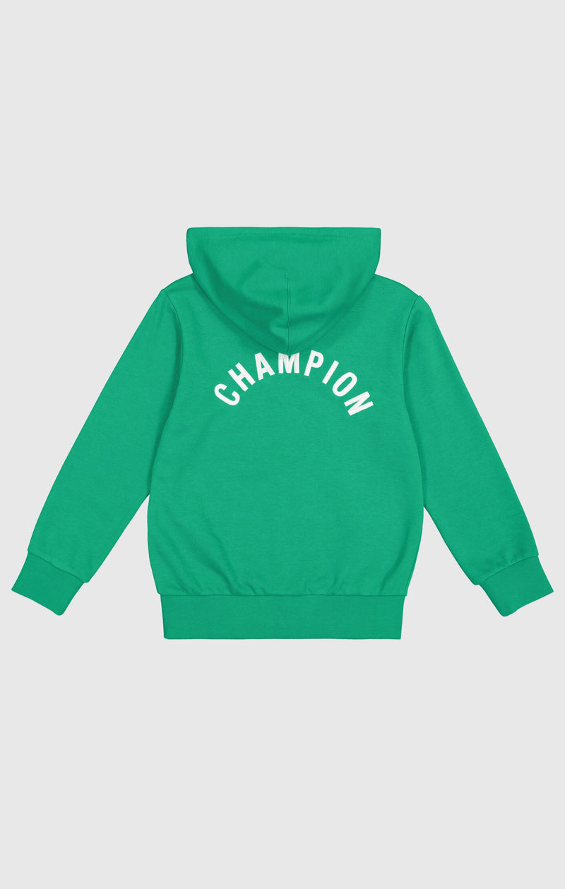 Sweat à Capuche Zippé Ultraléger avec Logo Imprimé au Dos Garçons
