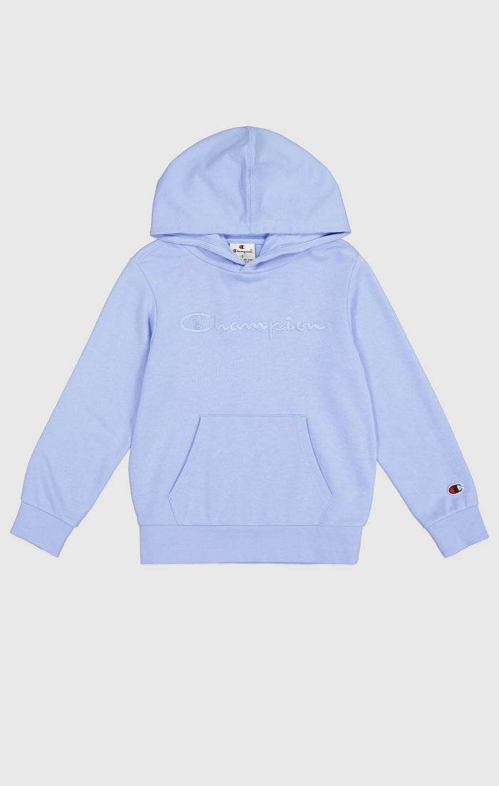 Boys' Ultra-Lightweight French Terry Hoodie with Tone-on-Tone Logo