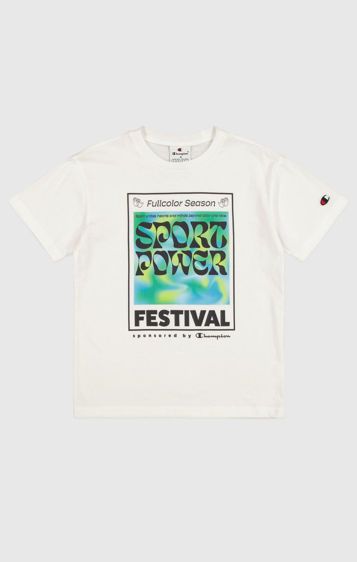 T-Shirt für Jungen mit Grafik und Rundhalsausschnitt
