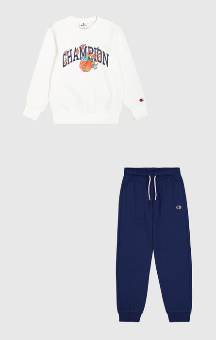 Boys' Graphic Crewneck Sweatsuit