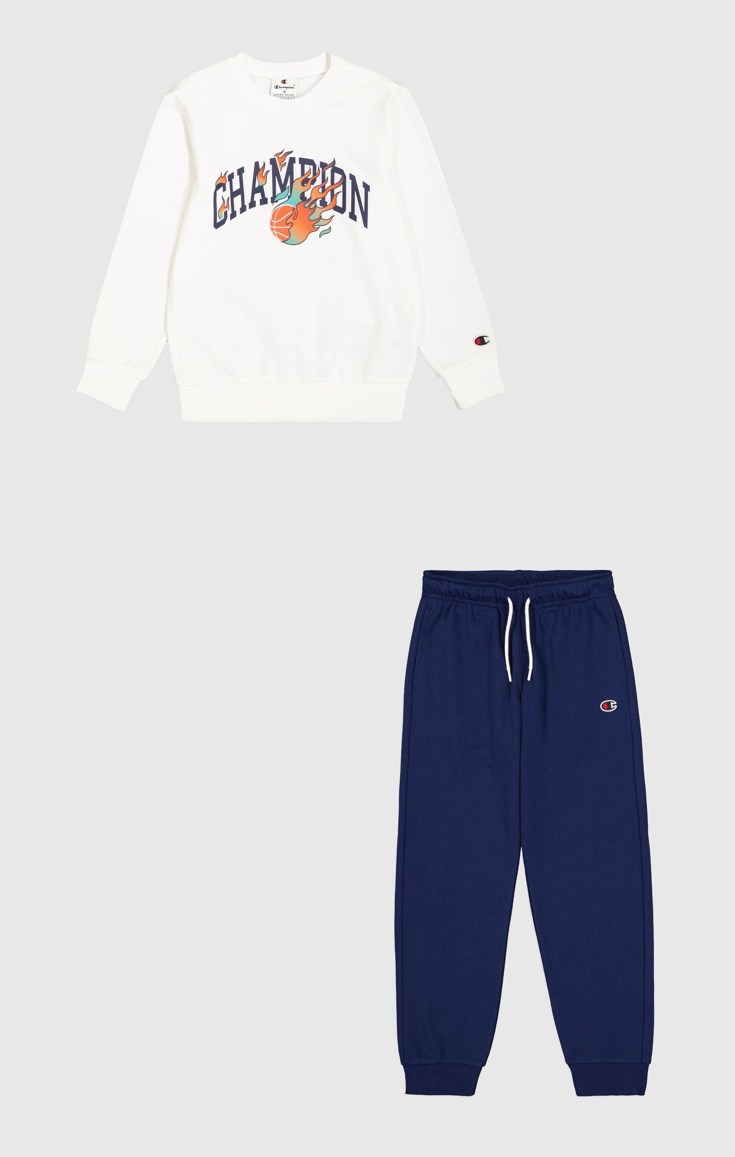 Boys' Graphic Crewneck Sweatsuit