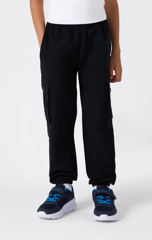 Pantaloni Cargo In Nylon Elasticizzato Bambino C-Tech