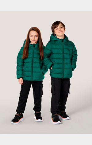 Padded Jacket with Hood for Kids