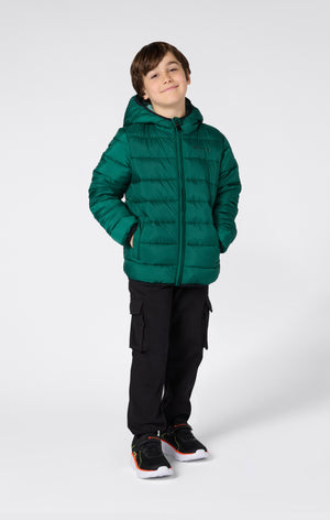 Padded Jacket with Hood for Kids