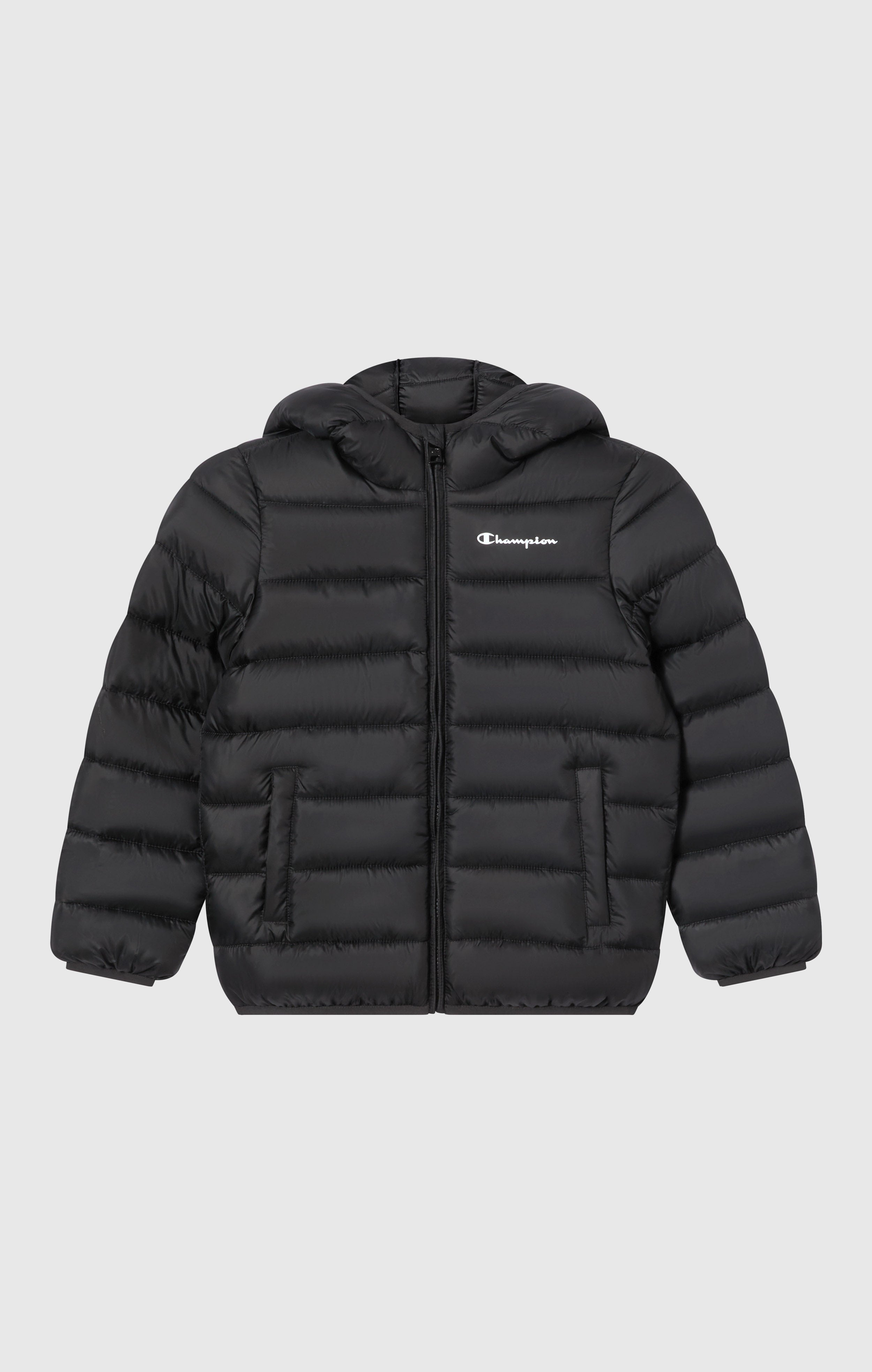 champion jacket kids black