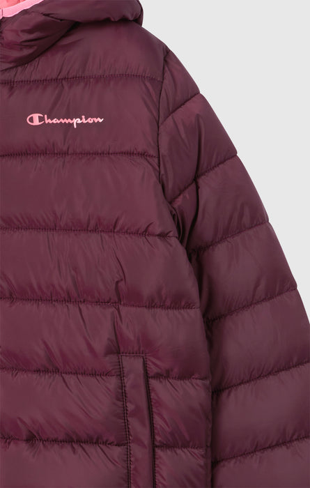 Giacca imbottita con cappuccio da bambini