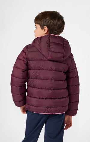 Padded Jacket with Hood for Kids