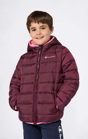 Padded Jacket with Hood for Kids