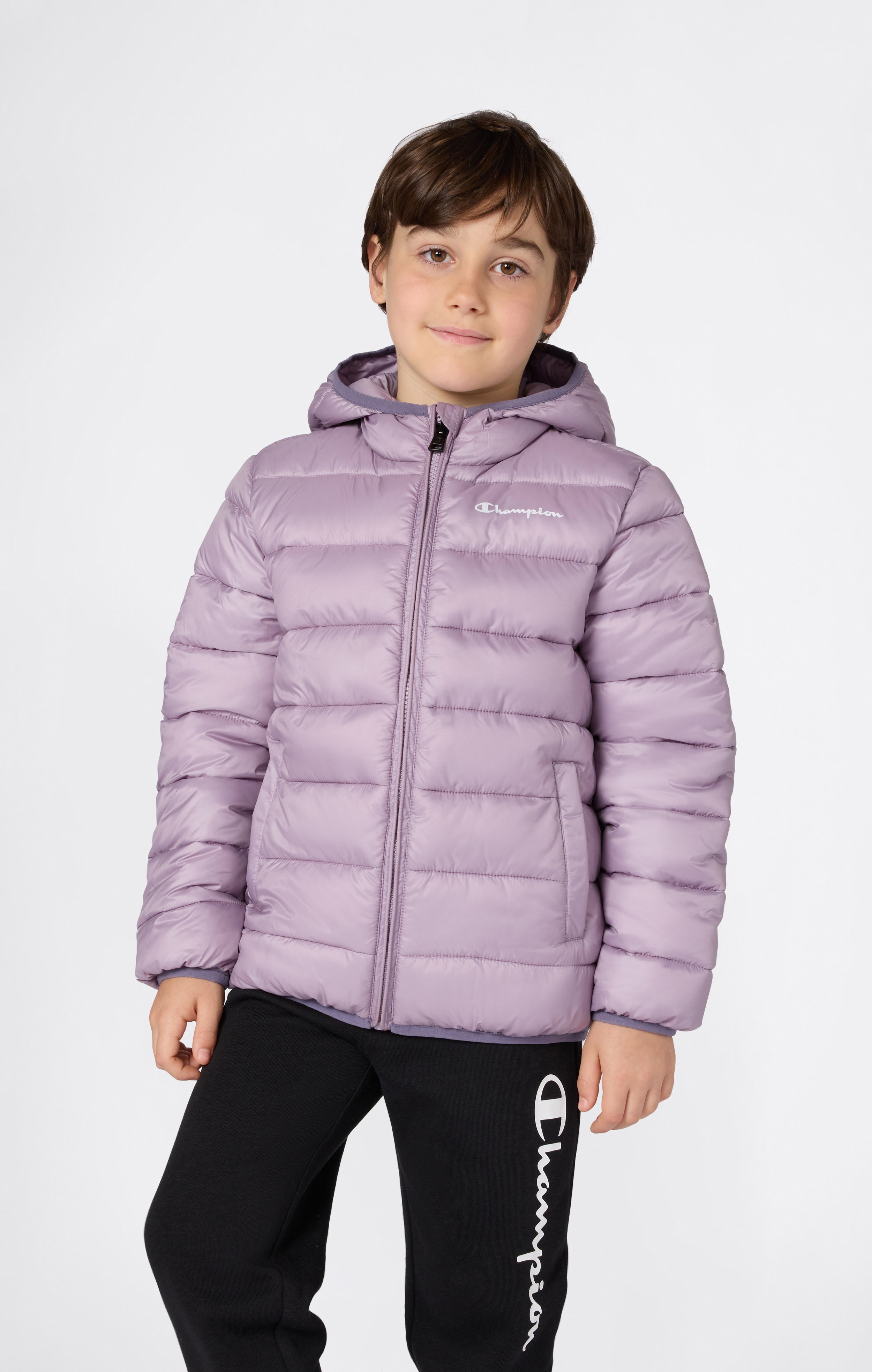 Padded Jacket with Hood for Kids